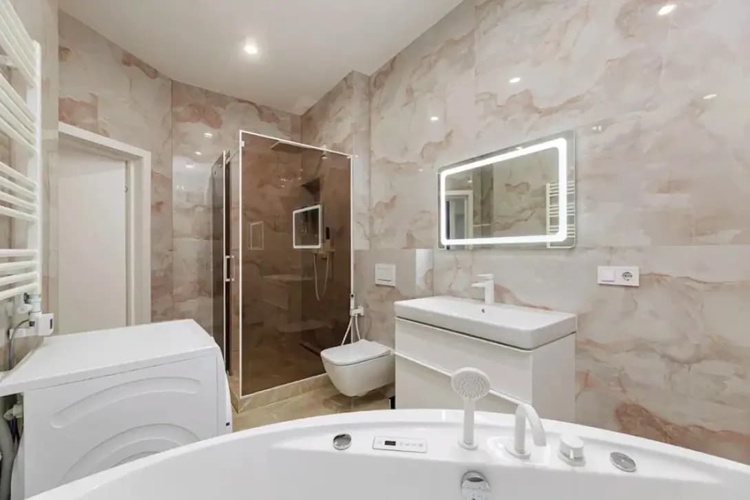 Оренда 1-кімнатна квартира 80 м², новобудова, центр