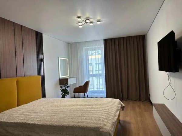 Спальня — Продам 1-кімнатну квартиру 48 м², ЖК Шенген